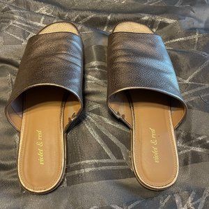 Violet & Red Slide Sandal